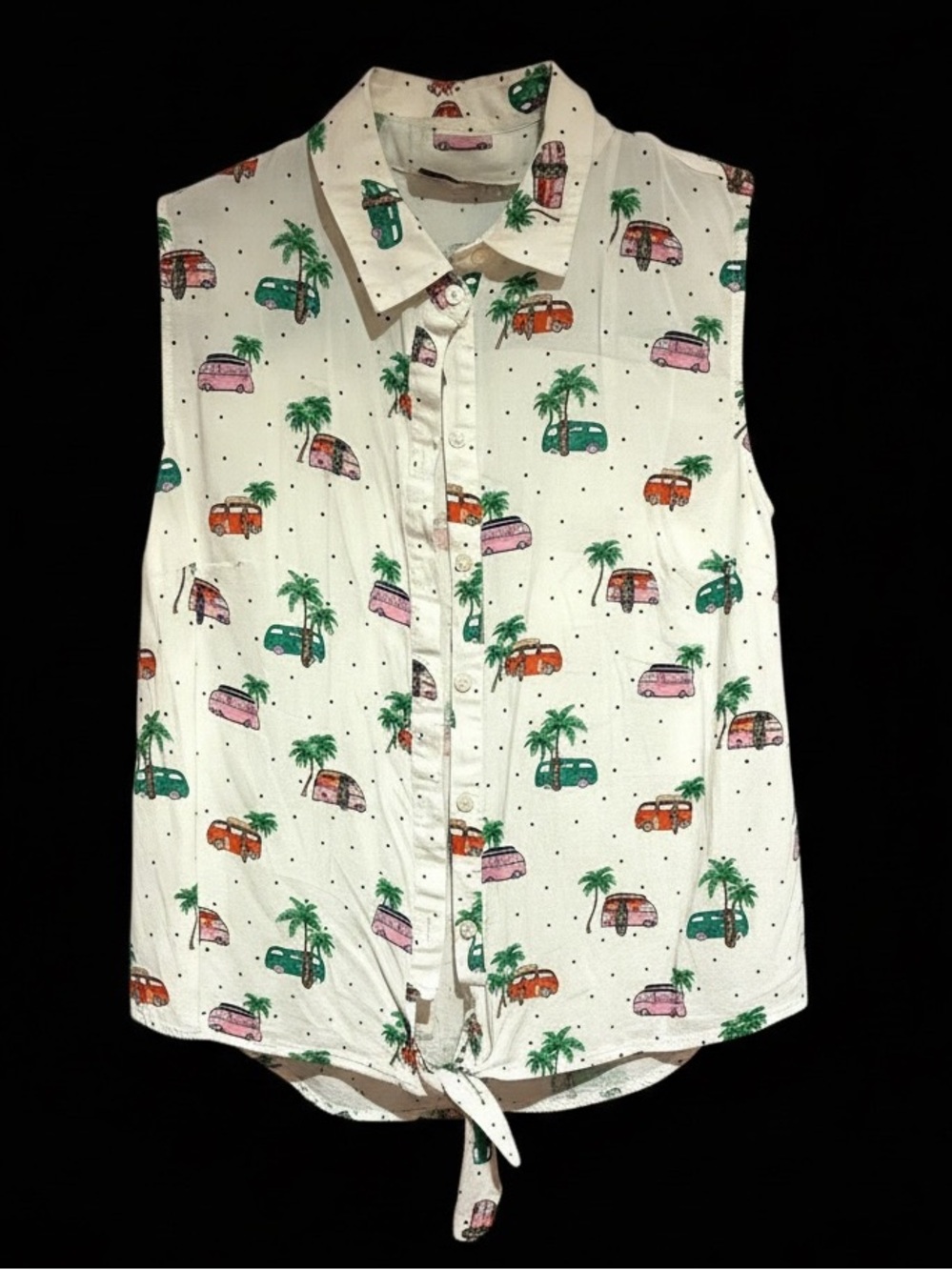 Tu vintage 🌲 🚗 tied top